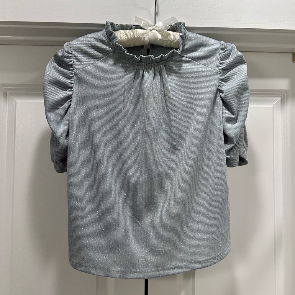 Walter Baker puff sleeve blouse ✨